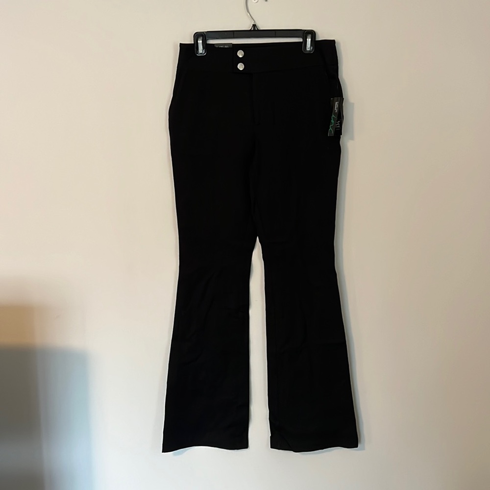 INC black flare leg trouser